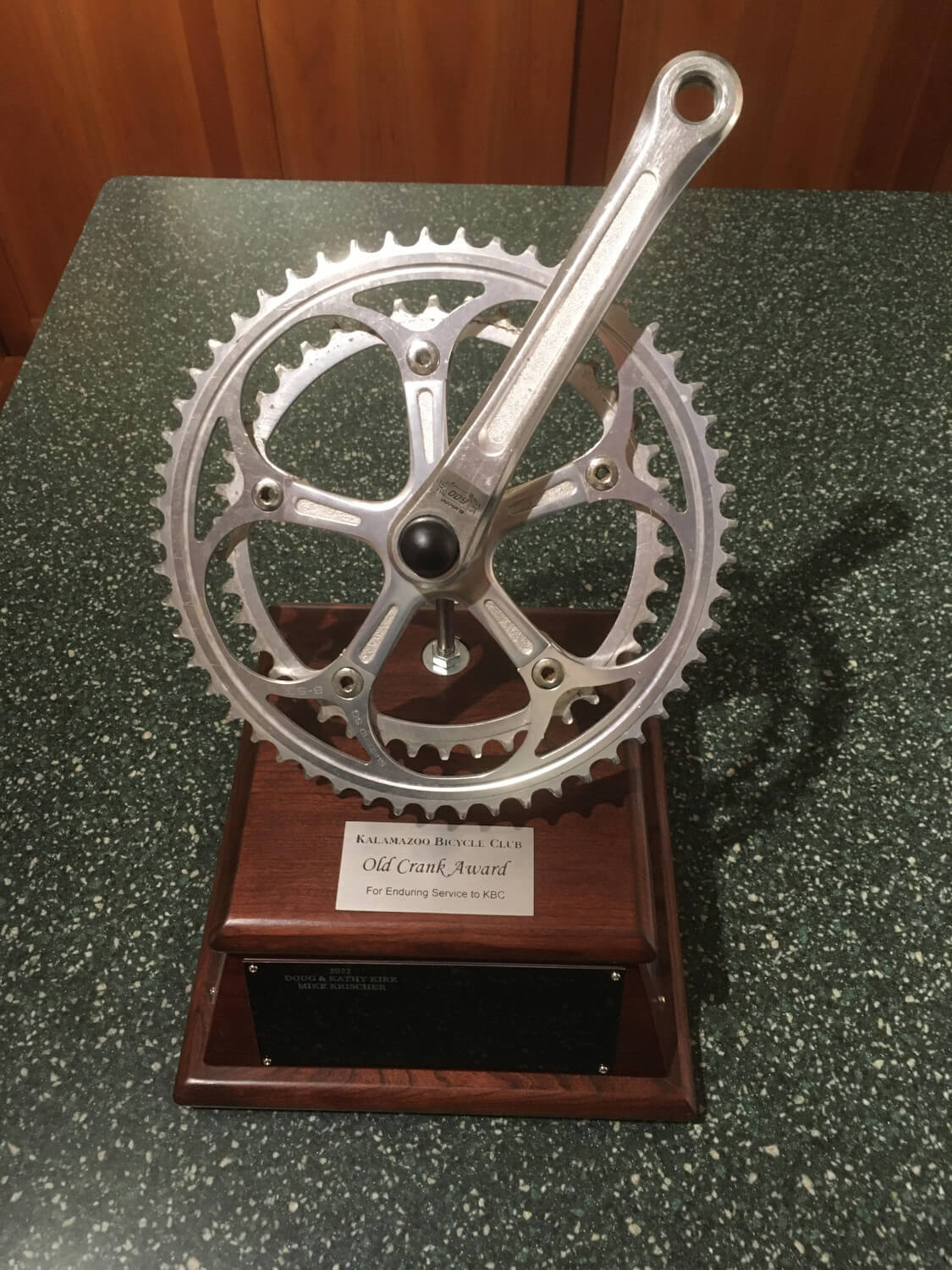 Old Crank Award